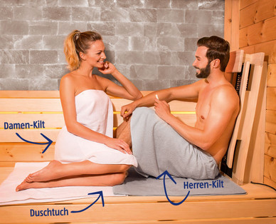 MY LIVING STYLE Sauna-Set