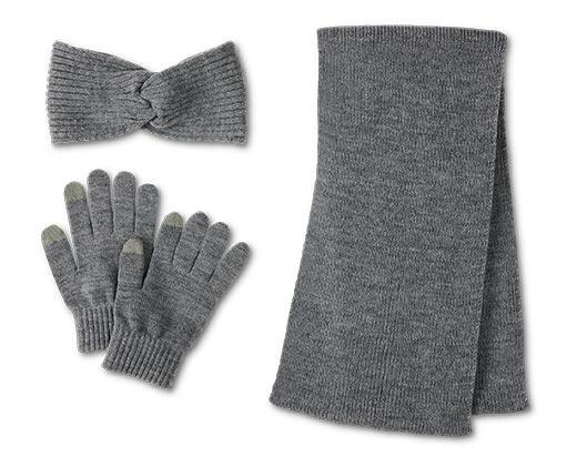 Serra Ladies 3 Piece Hat, Glove, and Scarf Set