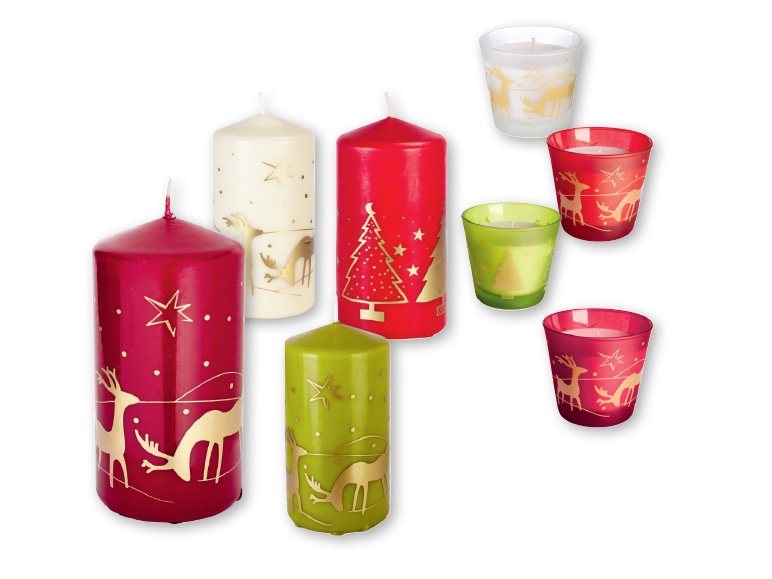 MELINERA(R) Christmas Motif Candle