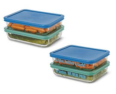 Crofton Glass Meal Prep Containers