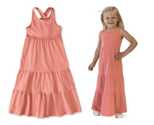 Lily & Dan 
 Girls' Maxi Dress