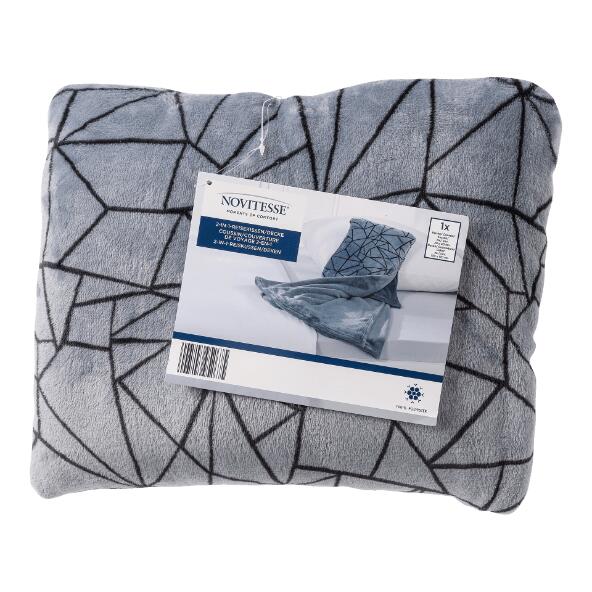 NOVITESSE(R) 				2-in-1 Reisekissen/Decke
