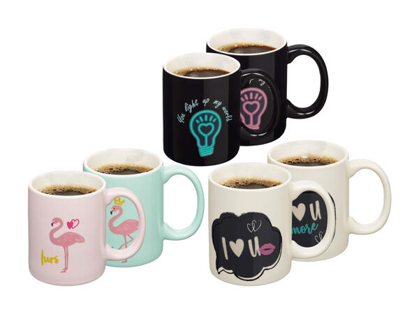 Tasses magiques, lot de 2