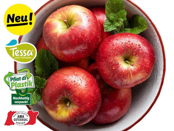 Äpfel rot Tessa(R) aus Österreich