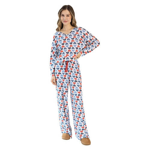 Ladies ALDI Gear Cozy Ribbed Set - Multi Color, S