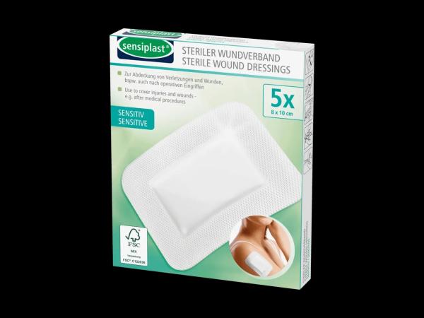 Steriler Wundverband/Duschpflaster, 5 Stück