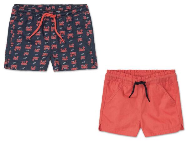 Kleinkinder Shorts, 2 Stück