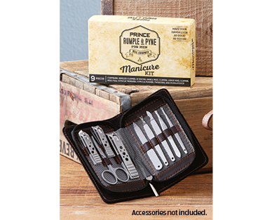 Men's Manicure Kit 9 Piece