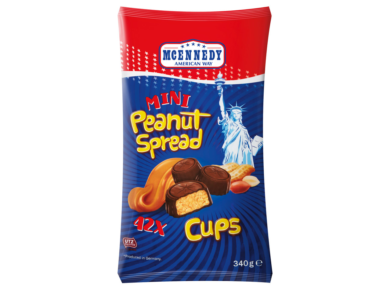 MCENNEDY Mini Erdnussbuttertaler