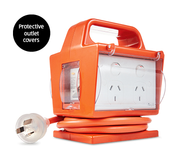 4 Outlet Power Block
