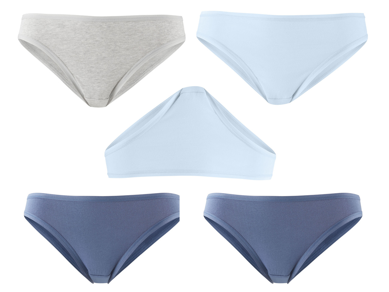 Ladies' Mini Briefs, 5 pieces