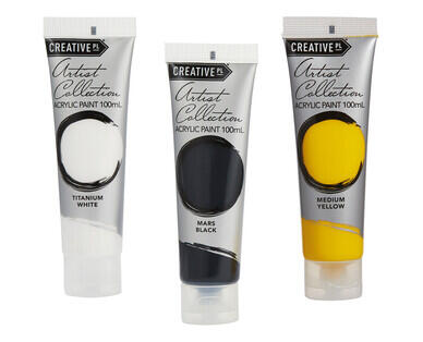 Acrylic Artist Paint Tubes 100ml