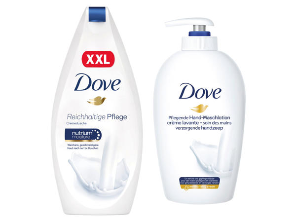 DOVE Duschgel oder Flüssighandseife