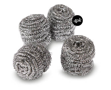 Cleaning Erasers 2pk, Steel Wool 4pk or Scouring Pads 8pk