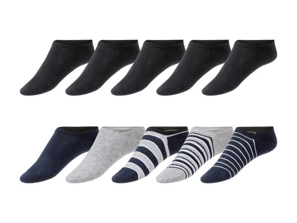 LIVERGY(R) Sneakersstrømper 5-pak