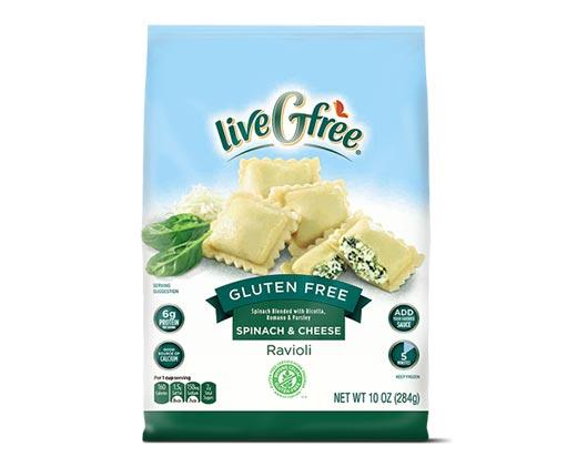 liveGfree
Spinach & Cheese or Cheese Ravioli