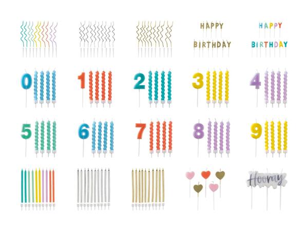 Bougies d'anniversaire
