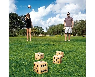 Crane Wooden Dice or Ring Toss