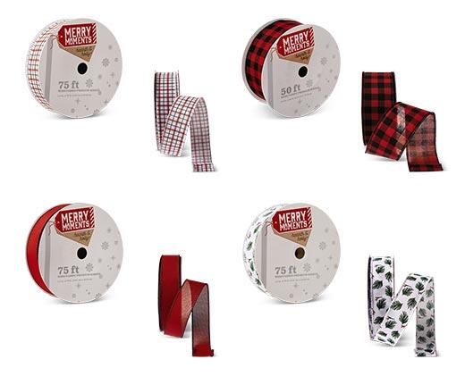 Merry Moments 
 Premium Ribbon or Wreath Bow