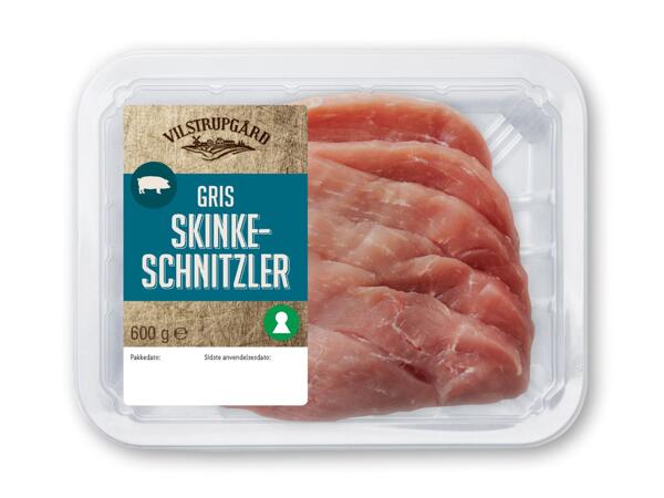 VILSTRUPGÅRD Skinkeschnitzler eller hakket grisekød