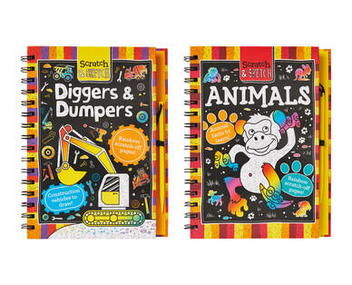 Scratch and Sketch Books