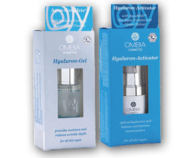 OMBIA COSMETICS Gel/Attivatore all'acido ialuronico