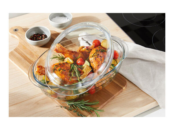 Ô Cuisine Glass Roasting Dish with Lid