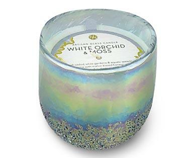 Huntington Home 
 Artisan Glass Candle