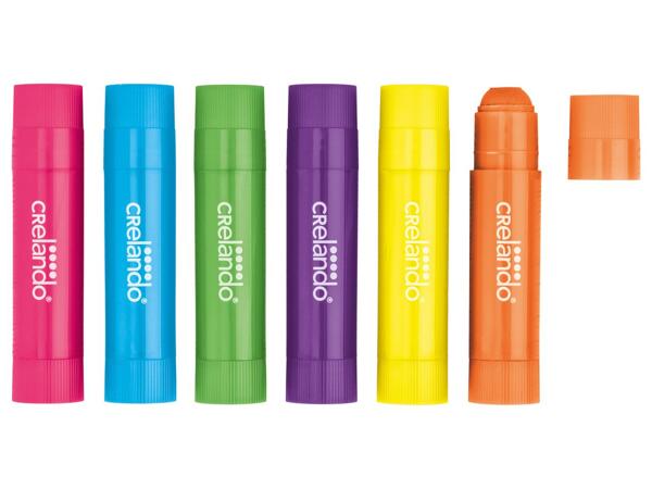 Gel pens, 6 pieces