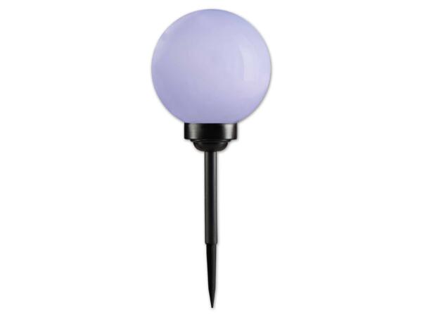 LED-Solar-Kugelleuchte, Ø 20 cm