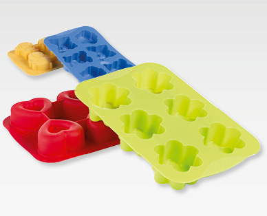 Petits moules en silicone, 2 pièces CROFTON(R)