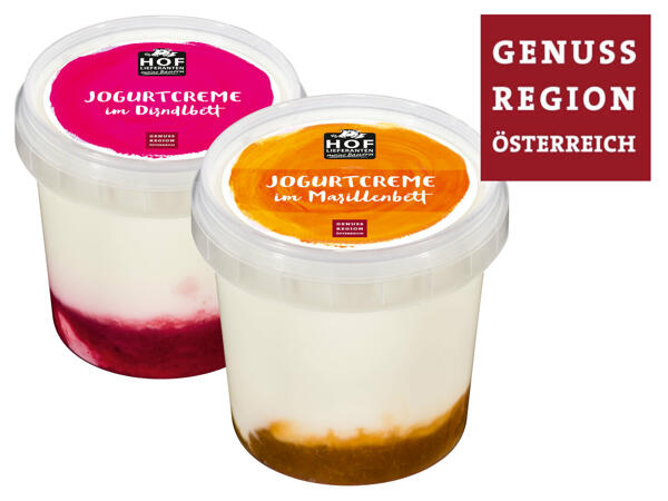 GENUSS REGION ÖSTERREICH Joghurtcreme