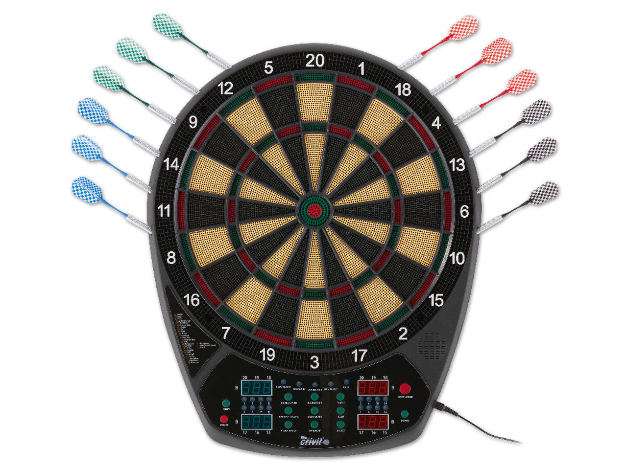 CRIVIT(R) Elektronik-Dartboard