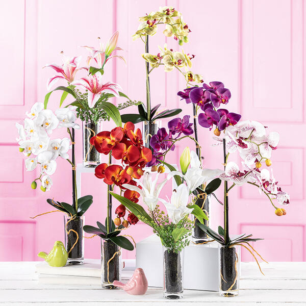 Deko-Orchidee oder Lilie