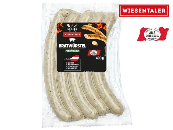 Bärlauch Bratwürstel