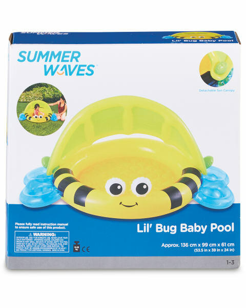 Bumble Bee Shaded Play Pool