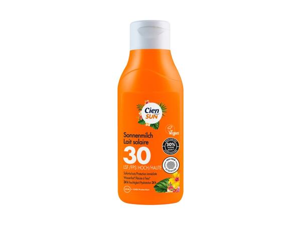 Lait solaire SPF 30