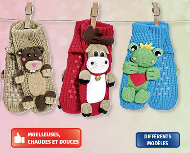 Chaussettes 3D pour enfants KIDZ ALIVE