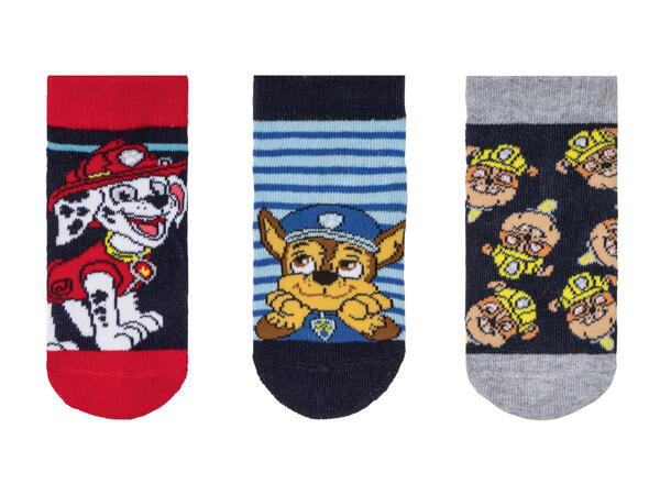 Kids' Socks "Paw Patrol, Jurassic World, Spiderman"