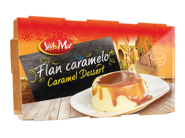 SOL&MAR Flan caramelo