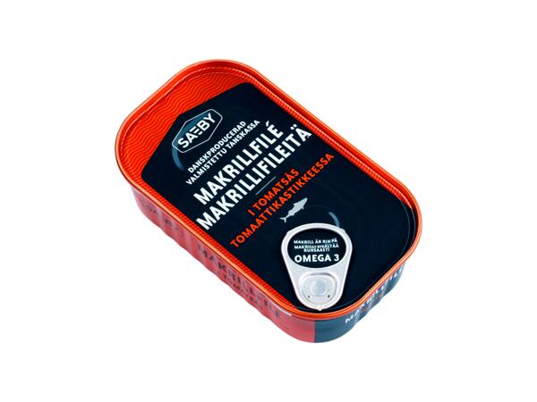 Saeby Makrillfilé i tomatsås