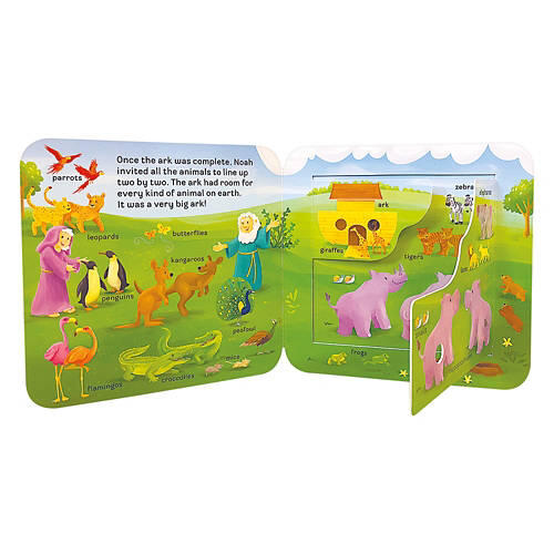 Kids Easter Board Book - Noah Peek a Flap