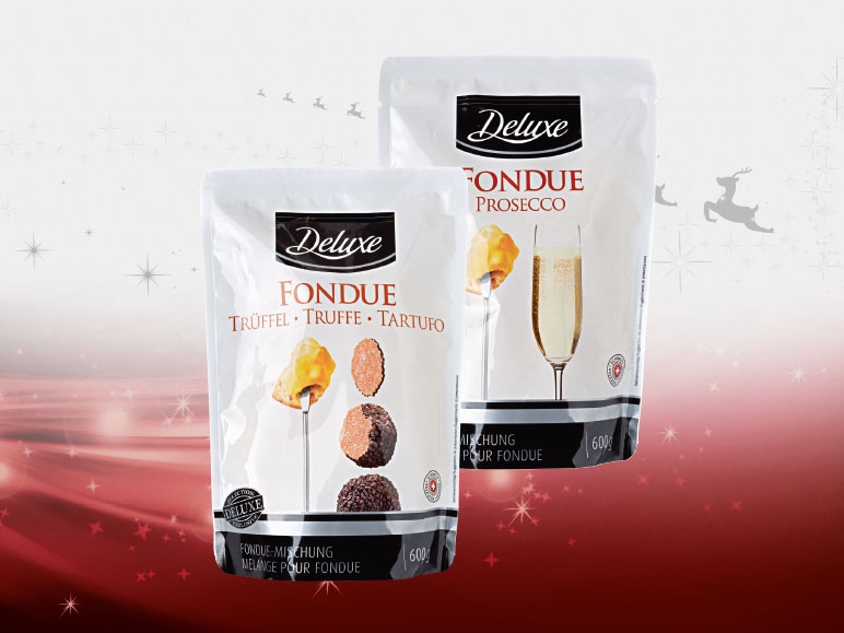 Fondue al tartufo/fondue al prosecco