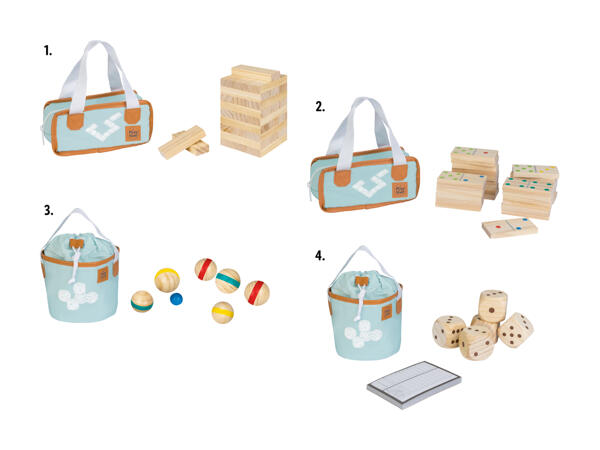Jouets en bois pour extérieur