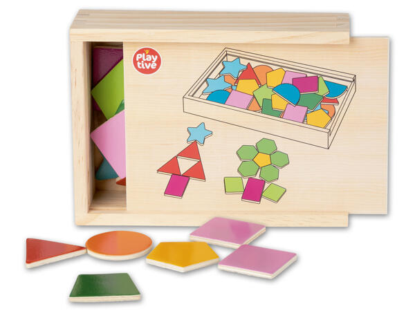 Holzmagnet-Set