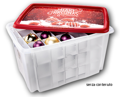 Scatola per conservare gli addobbi natalizi EASY HOME(R)