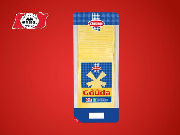Gouda in Scheiben