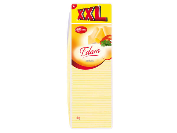 Sliced Edam Cheese