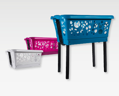 Cestello per biancheria con gambe di sostegno EASY HOME(R)