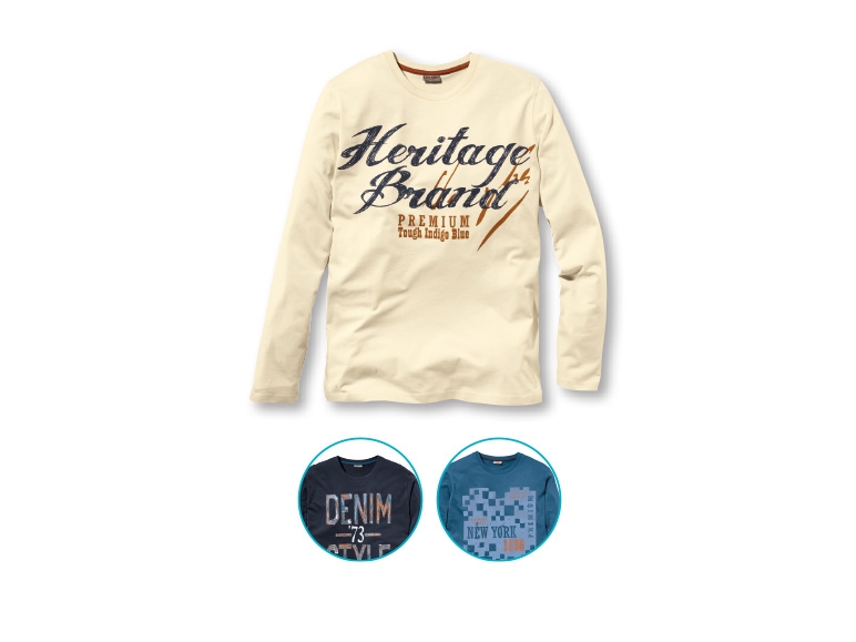 Livergy Casual Men's Long-Sleeved Top